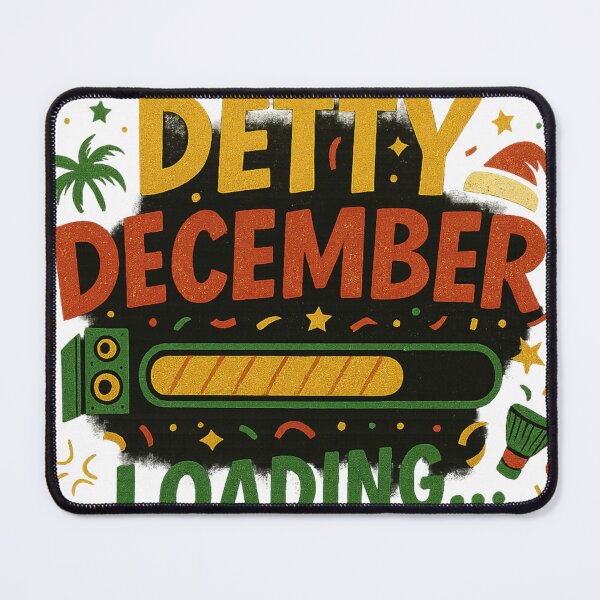 Item preview, Detty December Afro-Tropical Party Vibes Tee designed and sold by chuxiedesign.