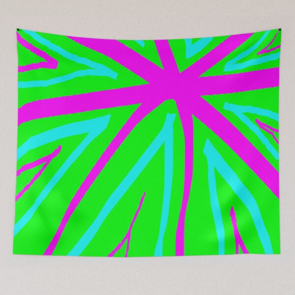 Item preview, Neon Bloom | Psychedelic Abstract Energy Burst designed and sold by BulletKitty82.