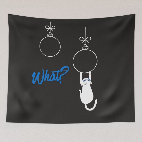Item preview, What? Surprised Meme Cat Face – Minimalist Design designed and sold by AnaPixMar.