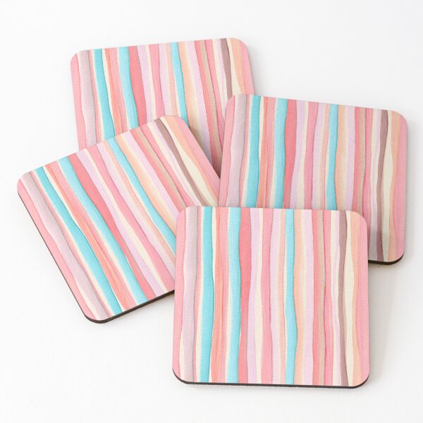 Item preview, Thin Watercolor Stripes Cream designed and sold by Alex  Blud.
