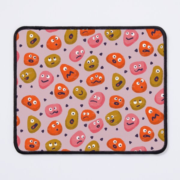Item preview, Blob Creatures with Eyes Pattern designed and sold by Farissa Designs.