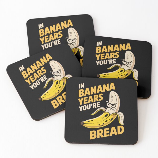 Item preview, In Banana Years You’re Bread – Funny Aging Pun Shirt designed and sold by LulaLula.