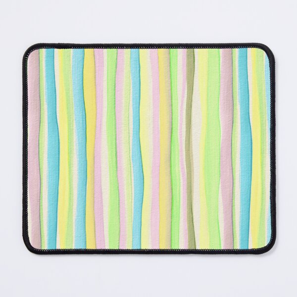 Item preview, Thin Watercolor Stripes Green-Yellow designed and sold by Alex Blud.