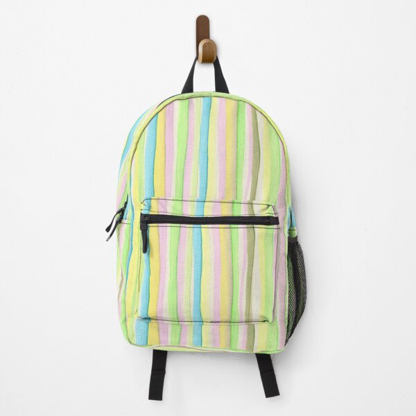 Item preview, Thin Watercolor Stripes Green-Yellow designed and sold by Alex  Blud.