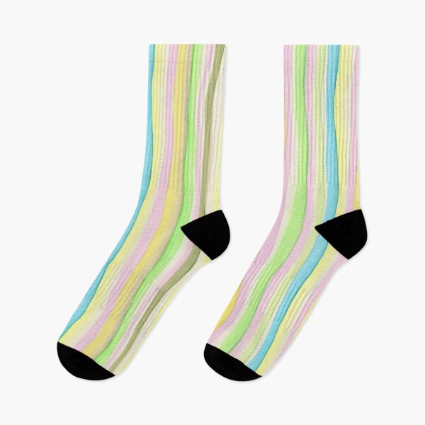 Item preview, Thin Watercolor Stripes Green-Yellow designed and sold by Alex  Blud.