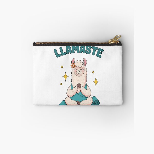 Artikelvorschau, Llamaste Yoga Llama entworfen und verkauft von VibePrintsHub.