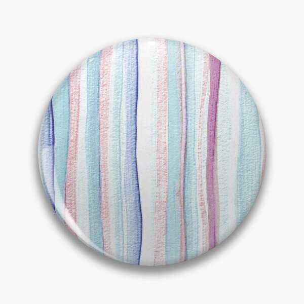 Item preview, Thin Watercolor Stripes Light Blue designed and sold by Alex  Blud.