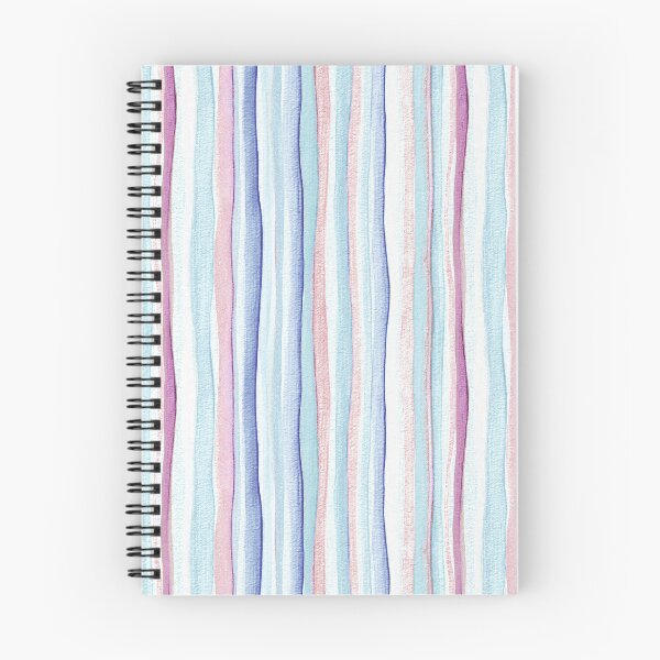 Item preview, Thin Watercolor Stripes Light Blue designed and sold by Alex  Blud.