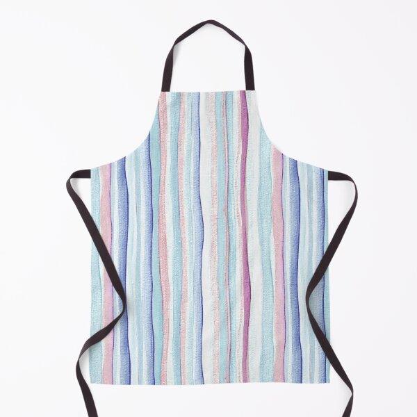 Item preview, Thin Watercolor Stripes Light Blue designed and sold by Alex Blud.