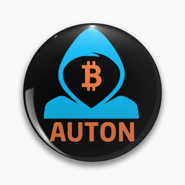 Item preview, "AUTON – Hooded Symbol of Crypto Sovereignty" designed and sold by BitCrop.
