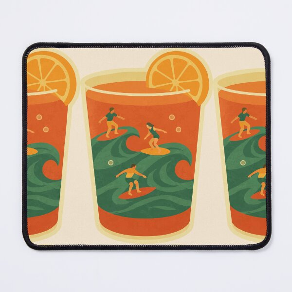 Item preview, Tequila Sunrise Surf designed and sold by Tiny Joy World.