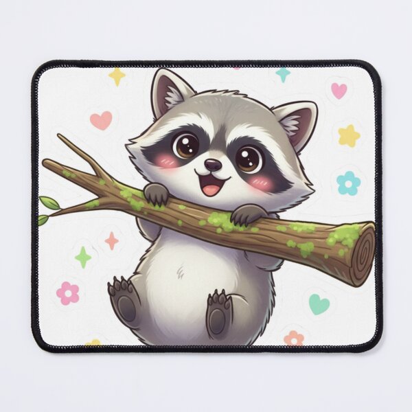 Item preview, Adorable branch raccoon designed and sold by SimonsDesignArt.