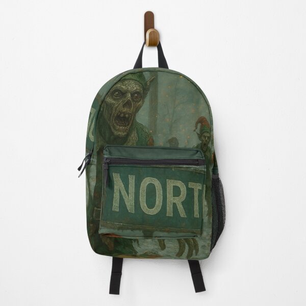 Item preview, Zombie Christmas: The Fall of the North Pole designed and sold by EchoAuraGraphic.