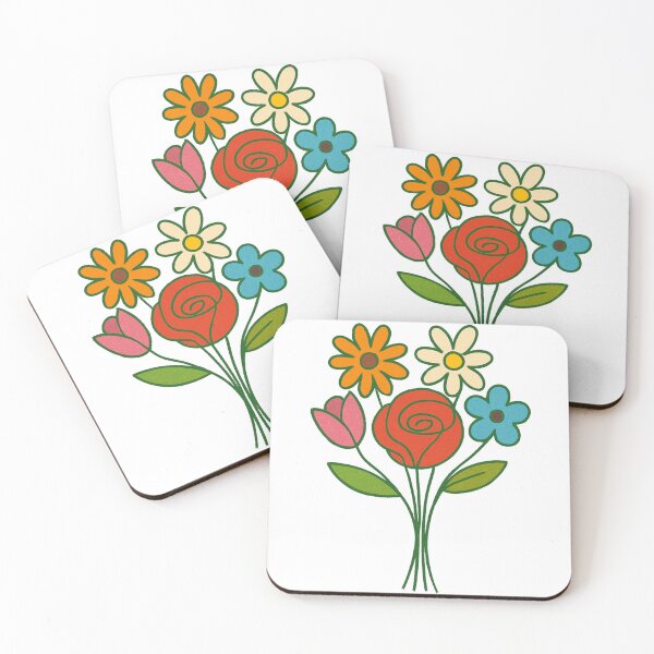 Item preview, Minimalist Bouquet of Flowers Line Art – Elegant Botanical Design for Modern Decor designed and sold by BoxaroundJacks.