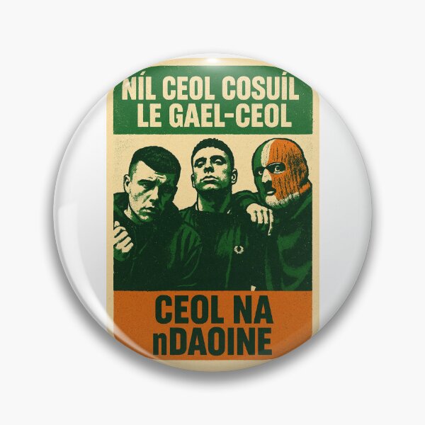 Item preview, Irish Rap Rebel Propaganda Poster – Gaelic Hip Hop Street Style Art designed and sold by CELTIC-DESIGNS.