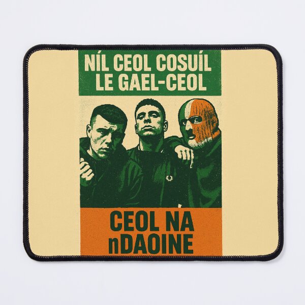 Item preview, Irish Rap Rebel Propaganda Poster – Gaelic Hip Hop Street Style Art designed and sold by CELTIC-DESIGNS.
