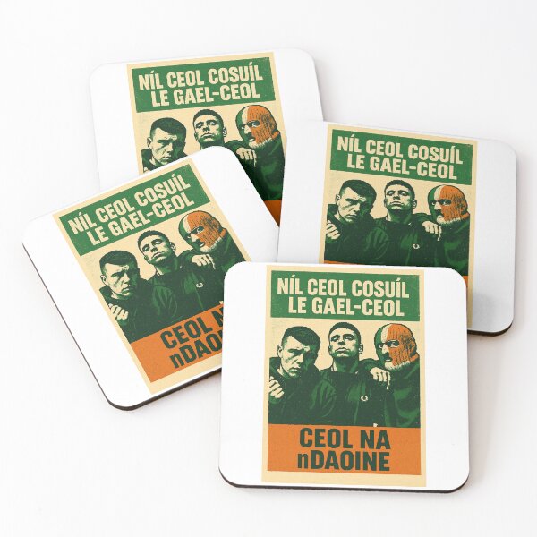 Item preview, Irish Rap Rebel Propaganda Poster – Gaelic Hip Hop Street Style Art designed and sold by CELTIC-DESIGNS.