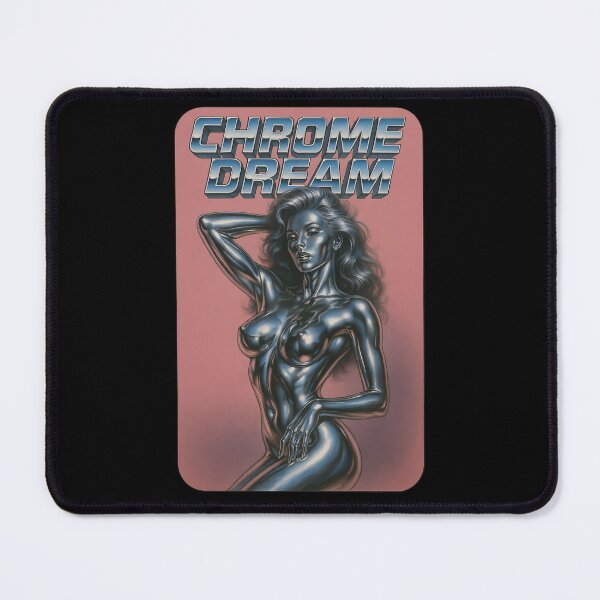 Item preview, Chrome Dream — Cyberpunk Chrome Goddess designed and sold by The Devil's Bargain.
