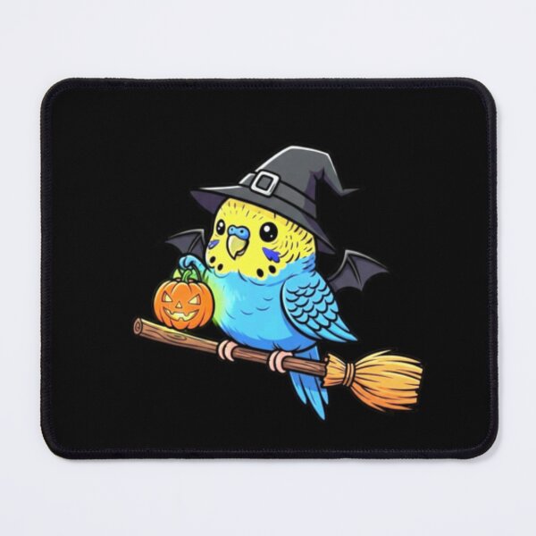 Item preview, Halloween Budgie. Funny Spooky Budgie designed and sold by Obinne.