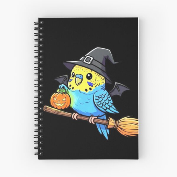 Item preview, Halloween Budgie. Funny Spooky Budgie designed and sold by Obinne.
