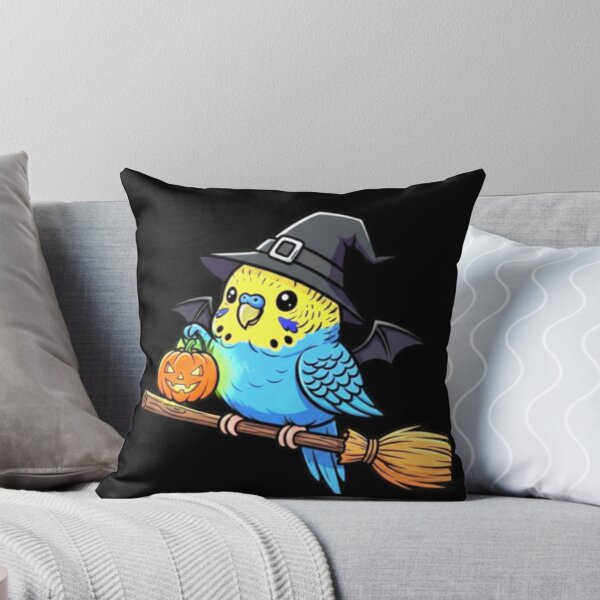 Item preview, Halloween Budgie. Funny Spooky Budgie designed and sold by Obinne.