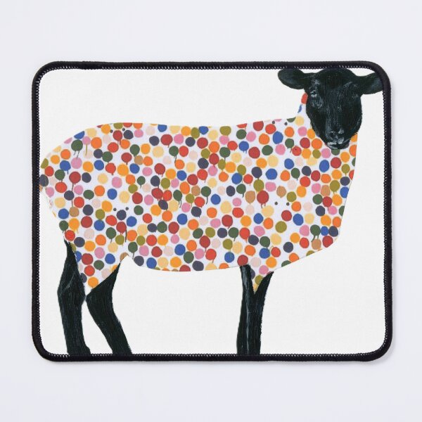 Item preview, Dolly Polka Dot Sheep designed and sold by didgiart.