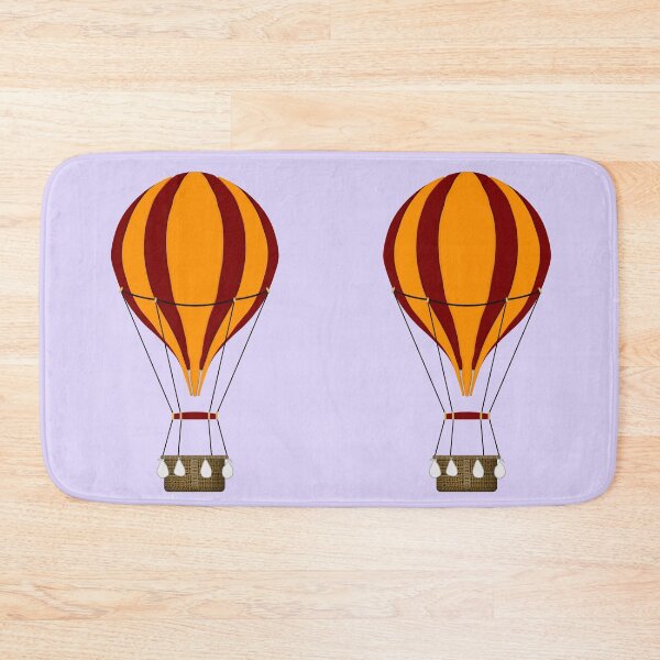 Item preview, Orange draw Hot air balloon designed and sold by AlbertoRuiZ.