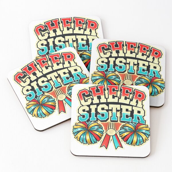 Item preview, Cheer Sister Cheerleading sibling designed and sold by Meandmyshop.