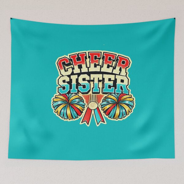 Item preview, Cheer Sister Cheerleading sibling designed and sold by Meandmyshop.