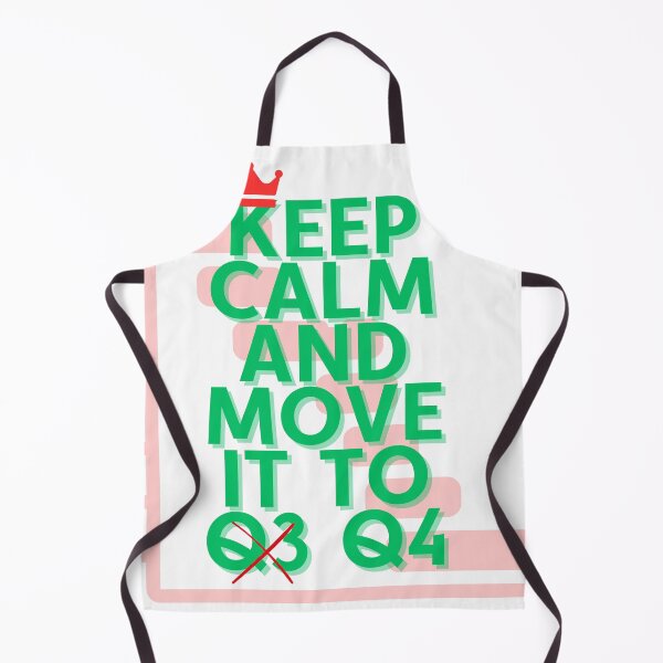 Item preview, Keep Calm and Move It to Q4 – Funny Project Manager Quote designed and sold by Pokah79.