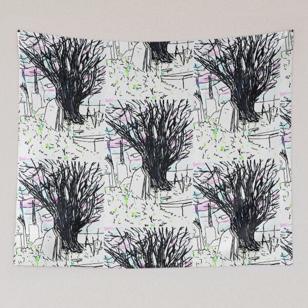 Item preview, Tree and cemetery designed and sold by EstherProduction.