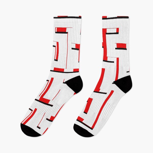 Item preview, Rompecabezas de laberinto rojo y negro designed and sold by design2xstudio.