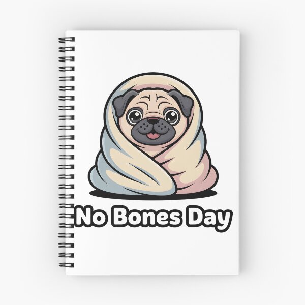Item preview, Minimalist Pug Burrito No Bones Day designed and sold by Mr-wow.