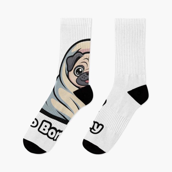 Item preview, Minimalist Pug Burrito No Bones Day designed and sold by Mr-wow.