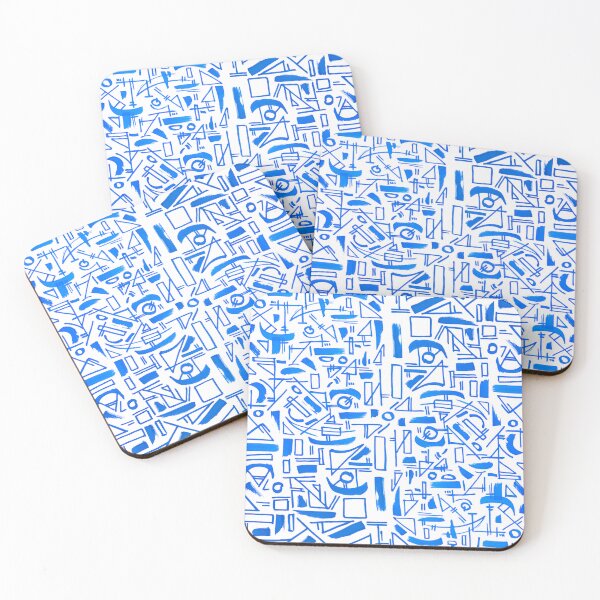 Item preview, Blue doodle designed and sold by jadekandel.