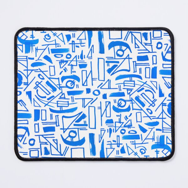 Item preview, Blue doodle designed and sold by jadekandel.