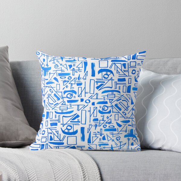 Item preview, Blue doodle designed and sold by jadekandel.