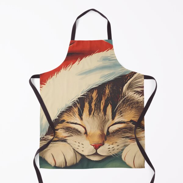 Item preview, Vintage Christmas Eeepy Cute Retro Girl Cat T-Shirt Xmas designed and sold by Vintage City.