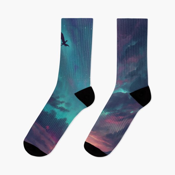Item preview, The Flight Beyond the Aurora designed and sold by oanaunciuleanu.
