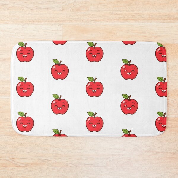 Item preview, Kawaii Apple — Cute and Funny Fruit designed and sold by drchzak.