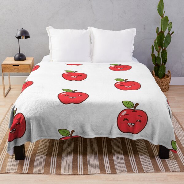 Item preview, Kawaii Apple — Cute and Funny Fruit designed and sold by drchzak.
