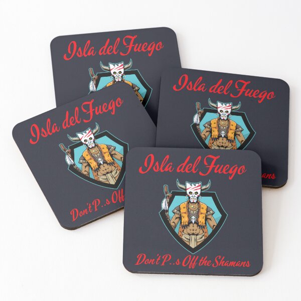 Item preview, Humorous Isla del Fuego Shaman Warning designed and sold by QuoteCanvas.TH.