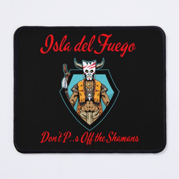 Item preview, Humorous Isla del Fuego Shaman Warning designed and sold by QuoteCanvas.TH.