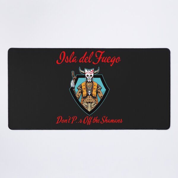 Item preview, Humorous Isla del Fuego Shaman Warning designed and sold by QuoteCanvas.TH.