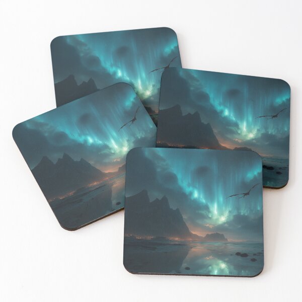 Item preview, The Flight Beyond the Aurora designed and sold by oanaunciuleanu.