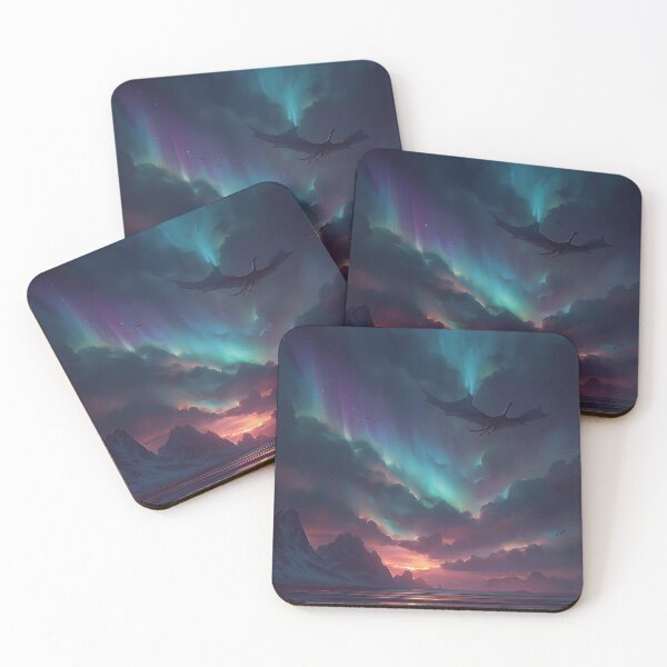 Item preview, The Flight Beyond the Aurora designed and sold by oanaunciuleanu.