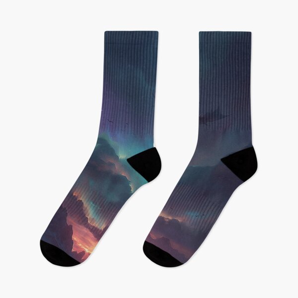 Item preview, The Flight Beyond the Aurora designed and sold by oanaunciuleanu.
