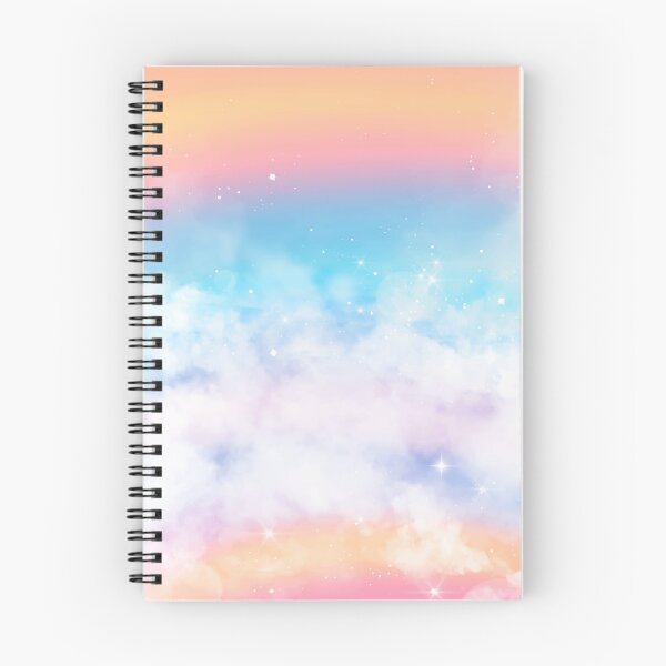 Aperçu de l'œuvre Esthétique d'un ciel arc-en-ciel pastel éthéré créée et vendue par Streetwear Clothing | Fit Life.