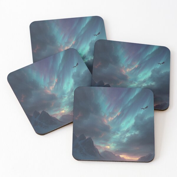 Item preview, The Flight Beyond the Aurora designed and sold by oanaunciuleanu.