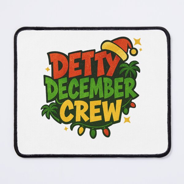 Item preview, Detty December Crew | Afro-Urban Christmas Streetwear T-Shirt designed and sold by chuxiedesign.